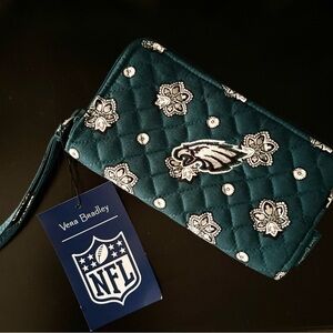 Vera Bradley Eagles Wristlet